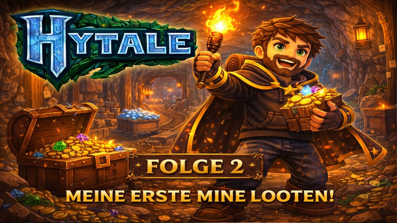 Hytale Staffel 1 Folge 2 - Ab in die Erste Mine...