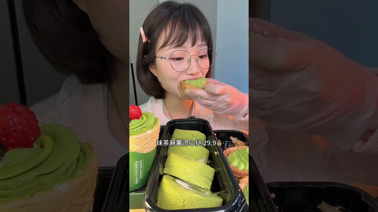 #Food streaming#Chewing sound#Hema Fresh#Matcha#Which product from Hema do you think is th