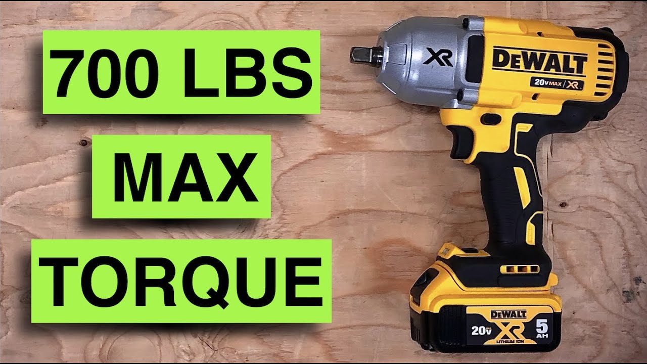 Dewalt 1/2'' Impact Gun DCF899 review