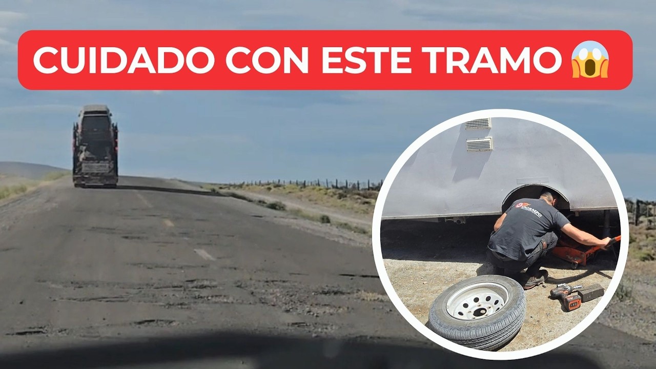¿Peor que los 73 MALDITOS? 😰 Así nos recibió la RUTA 40 | Vivir viajando por Argentina 🚐