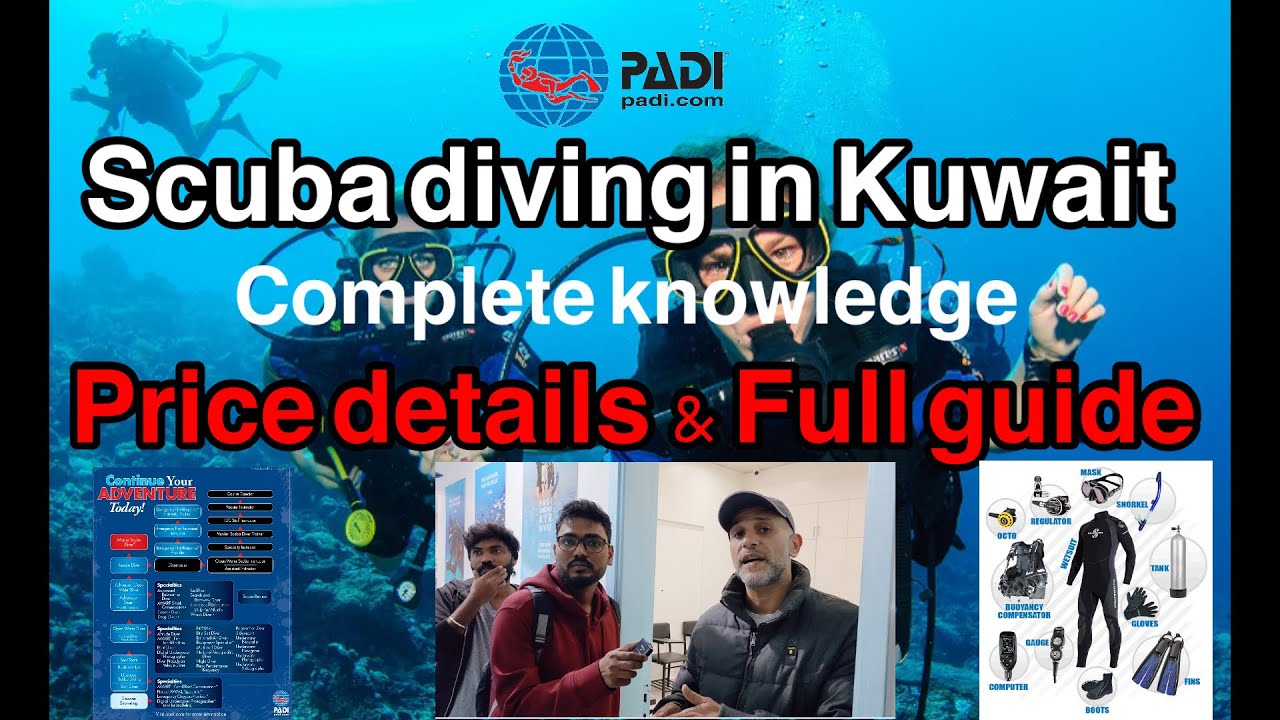 Scuba diving in Kuwait complete guide with professional instructors in Kuwait, cheap price in world