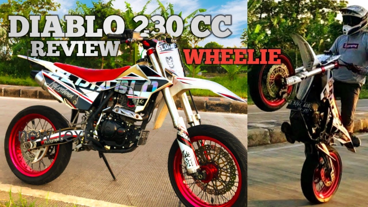 REVIEW DIABLO 230cc | SUPERMOTO | TENAGANYA JOSS‼️