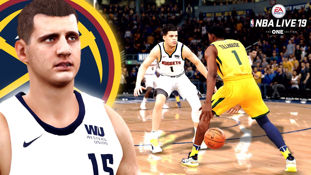 NBA LIVE 19 Моя карьера | Денвер бросает вызов 2-Way в решающий момент, эпизод 3