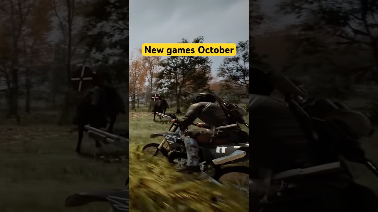 New game dropping October #gaming #newgame