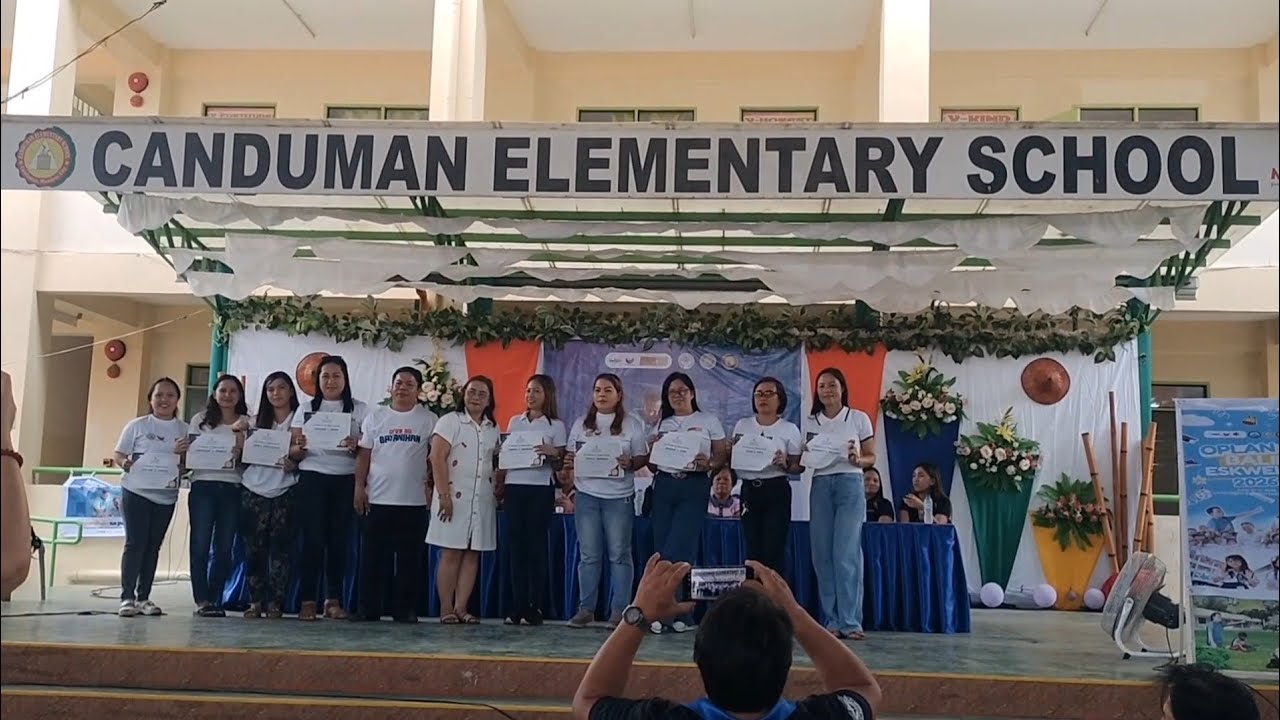 Brigada Eskwela closing Ceremony of Canduman Elementary School 