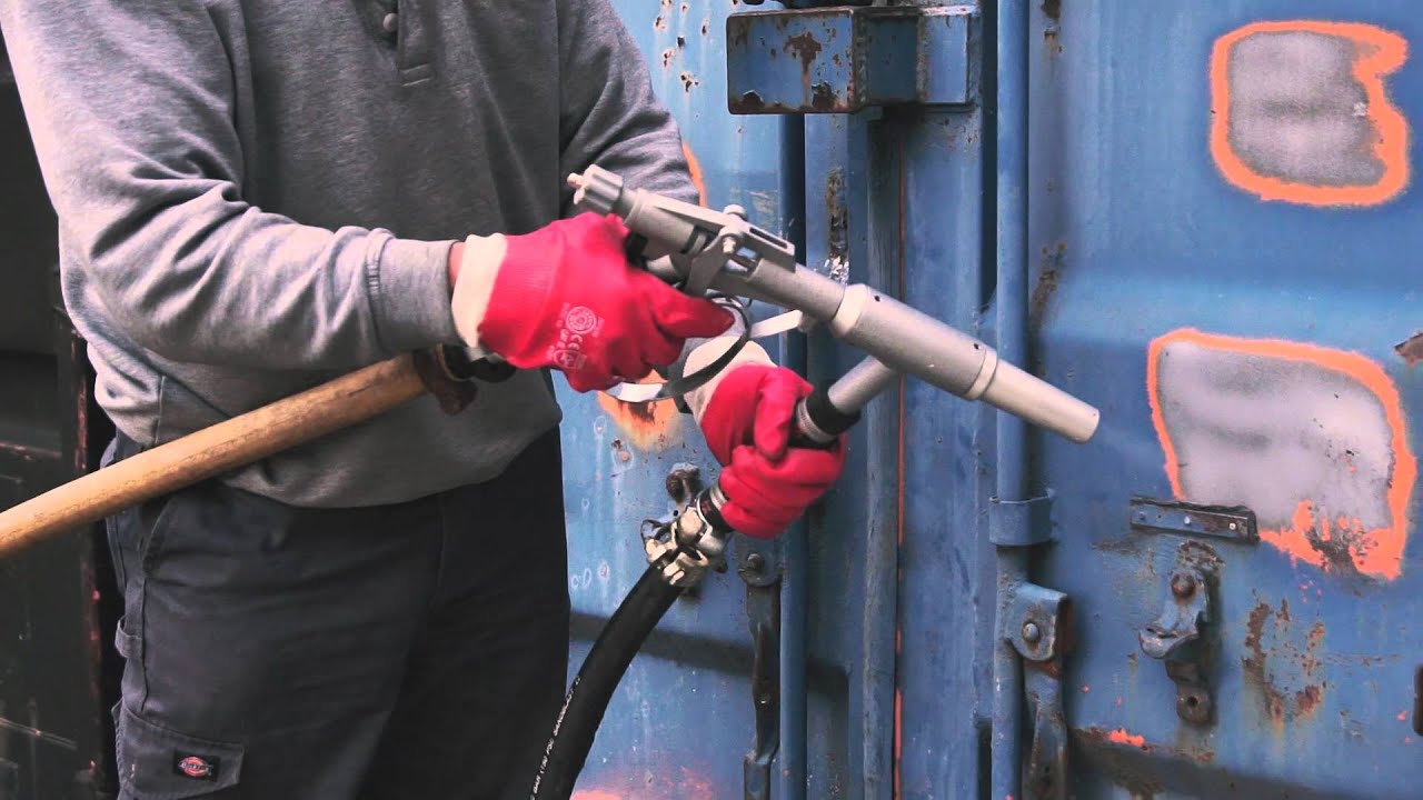 Shot blasting Power Injection blast kit review