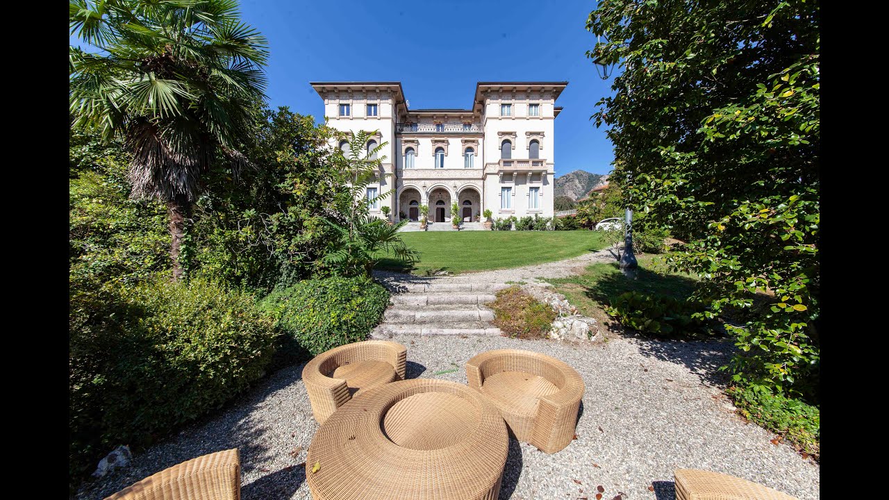Villa Gavazzeni Lago Maggiore Baveno - Luxury Historic villa for sale on Lake Maggiore Italy