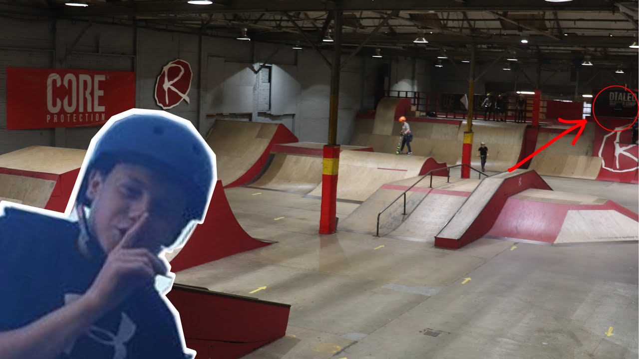 CRAZY HIDE AND SEEK IN SKATEPARK!