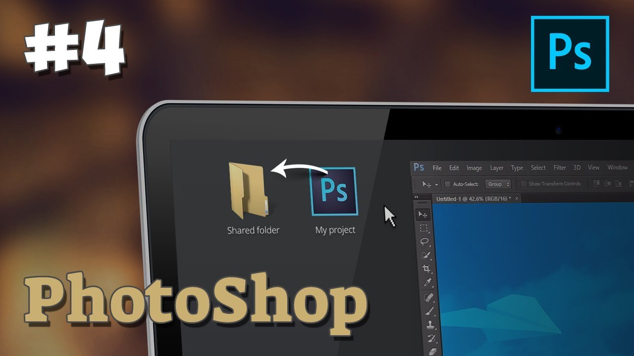 PhotoShop уроки / #4 - Работа с текстом