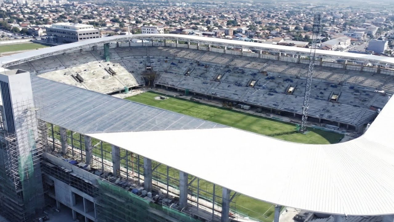 UPDATE‼️ATAP HAMPIR RAMPUNG, TINGGAL PEMASANGAN SINGLE SEAT, RENOVASI STADION TELADAN MEDAN