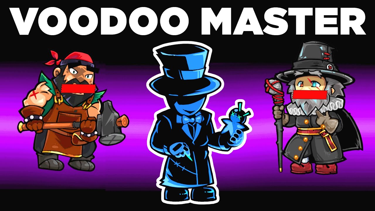 I MUTED other players with the Voodoo Master role...