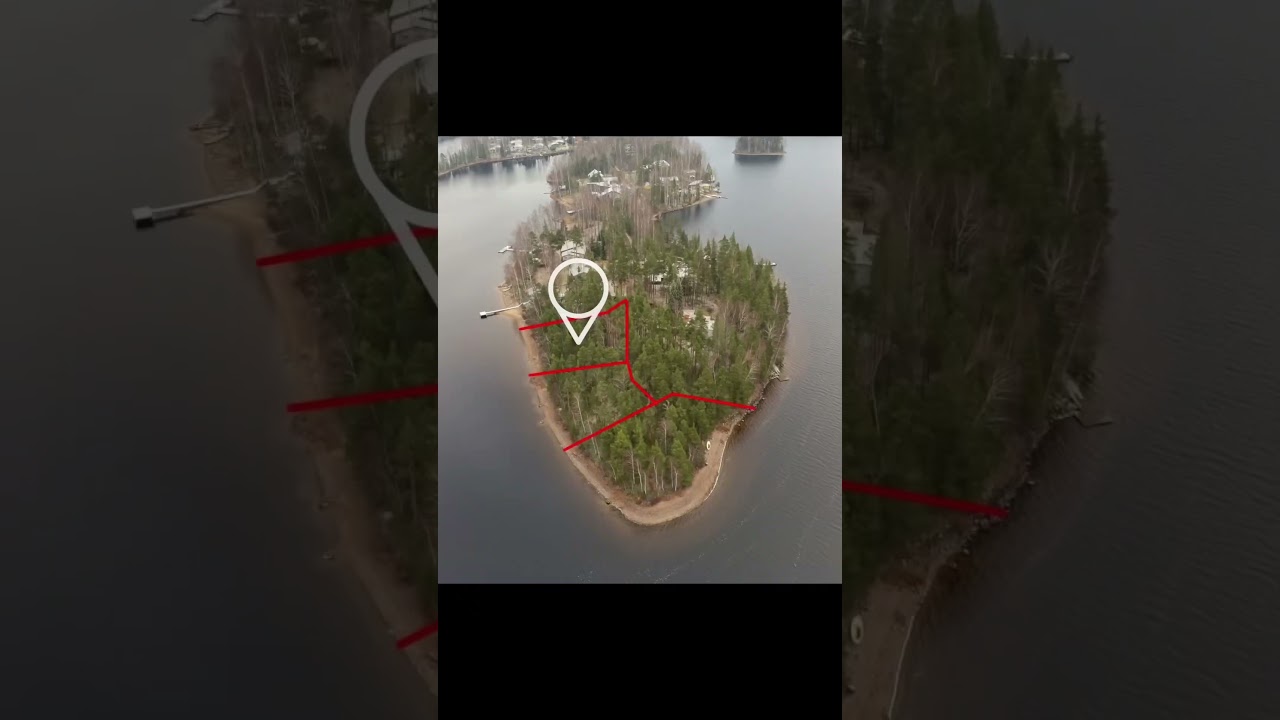Tontti Saimaan rannalla 