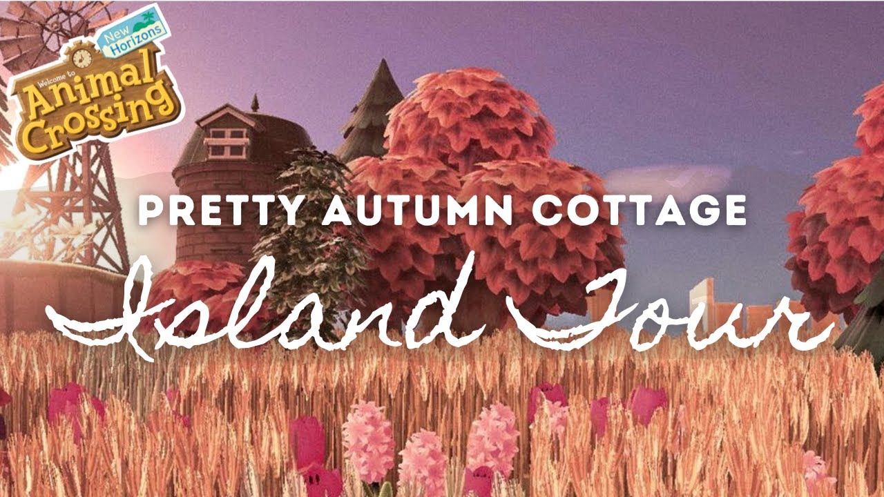 PRETTY AUTUMN COTTAGE ISLAND TOUR | Animal Crossing New Horizons