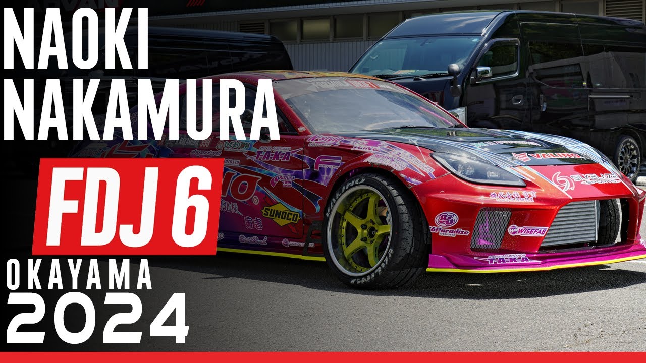 Naoki Nakamura Formula Drift Japan Round 6 Okayama International Circuit