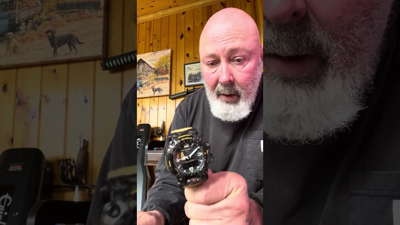 Casio Mudmaster part II update. ( a baby can break it!)