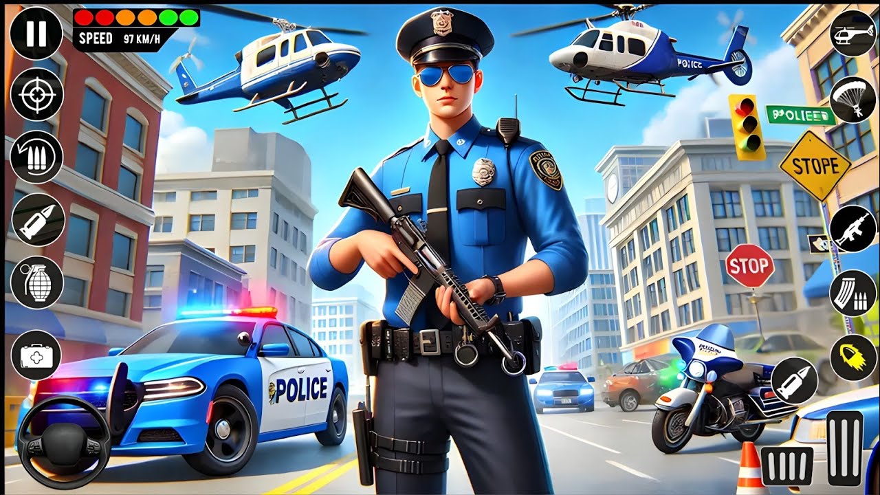 Police Car Chase Game - Real Police Crime Patrol Mission Android Gameplay