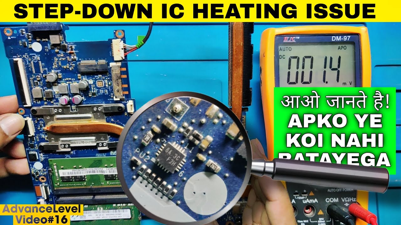 FIX Step Down (3v5v) IC Heating Problems With SIMPLE Solutions