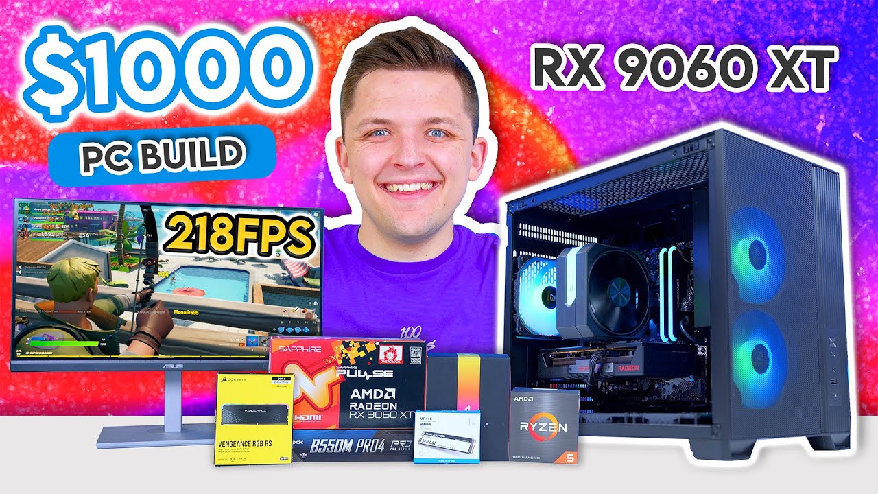 Best $1000 Gaming PC You Can ACTUALLY Build Right Now! 👀