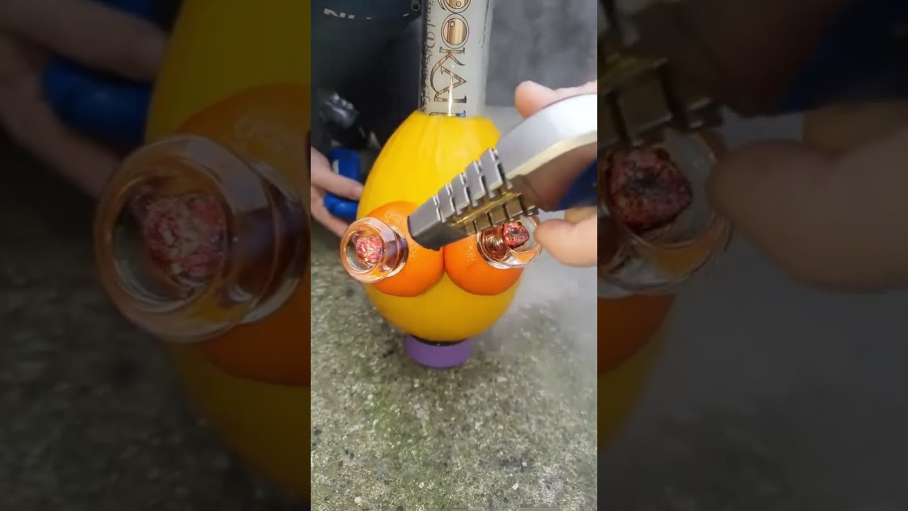 Dispose of broken Lookah Glass in a clever way
