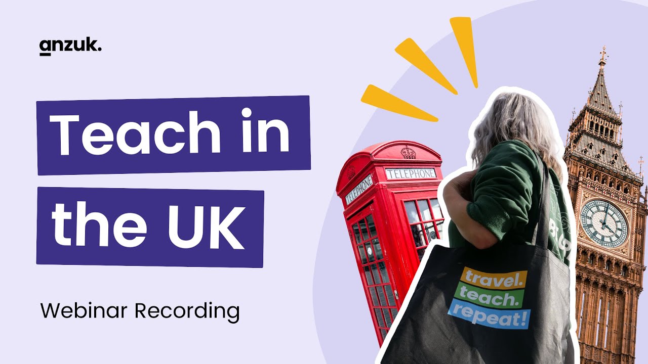 Teach in the UK - Webinar April 2025
