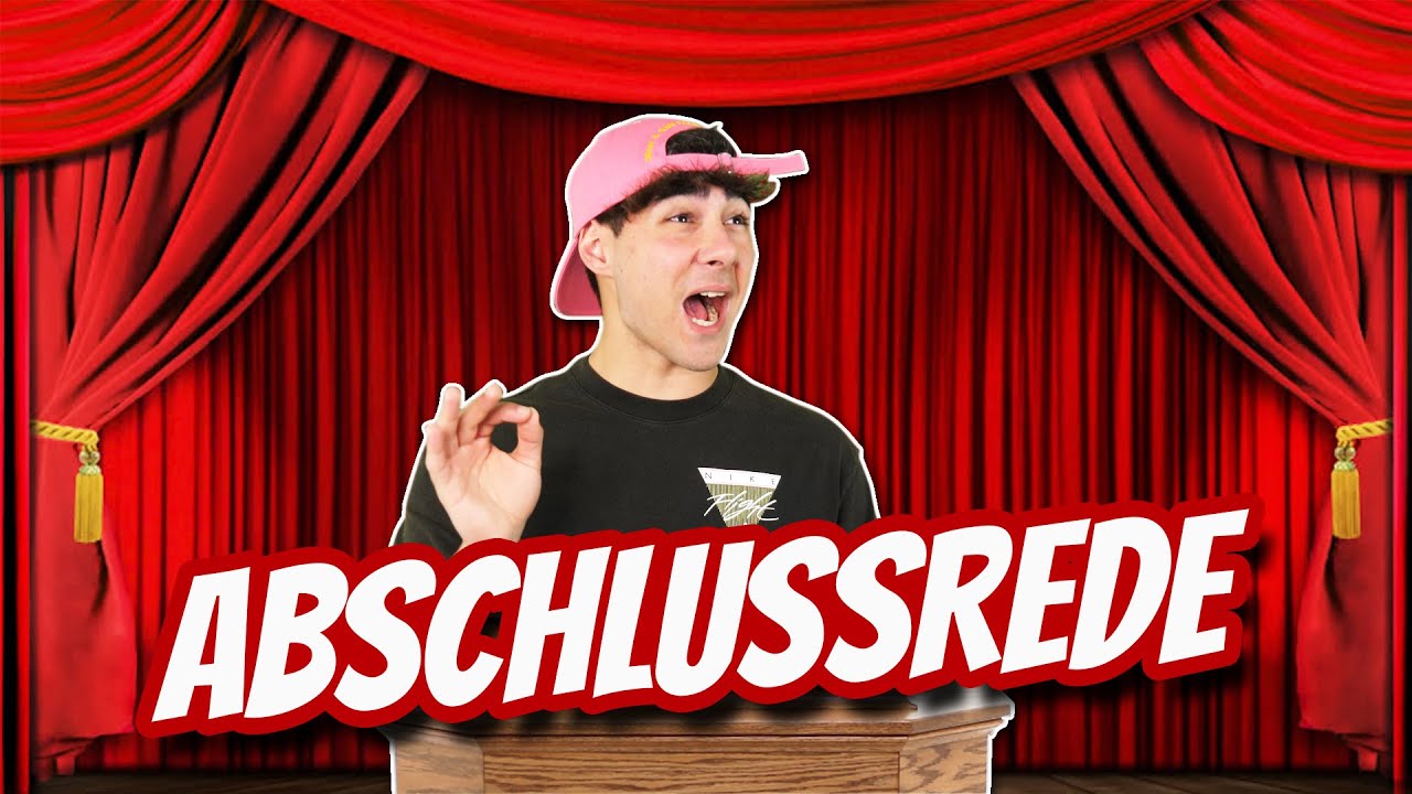 DIE BESTE ABSCHLUSSREDE - BRAUCHT JEDER😂 Alpay Santi