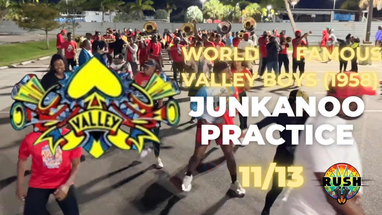 World Famous Valley Boys Junkanoo Practice 11/13