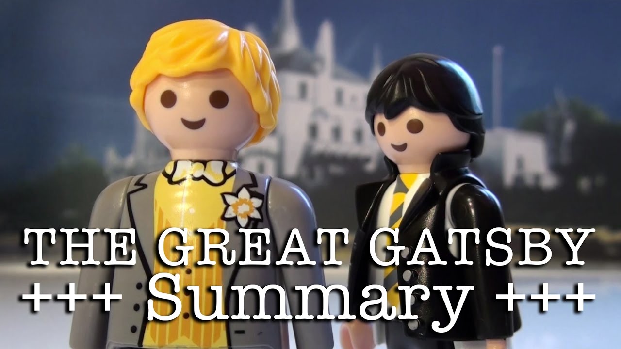 The Great Gatsby to go (Fitzgerald in 10 minutes, English version)