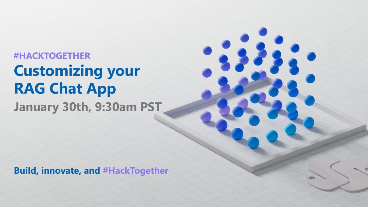 Customizing your RAG Chat App