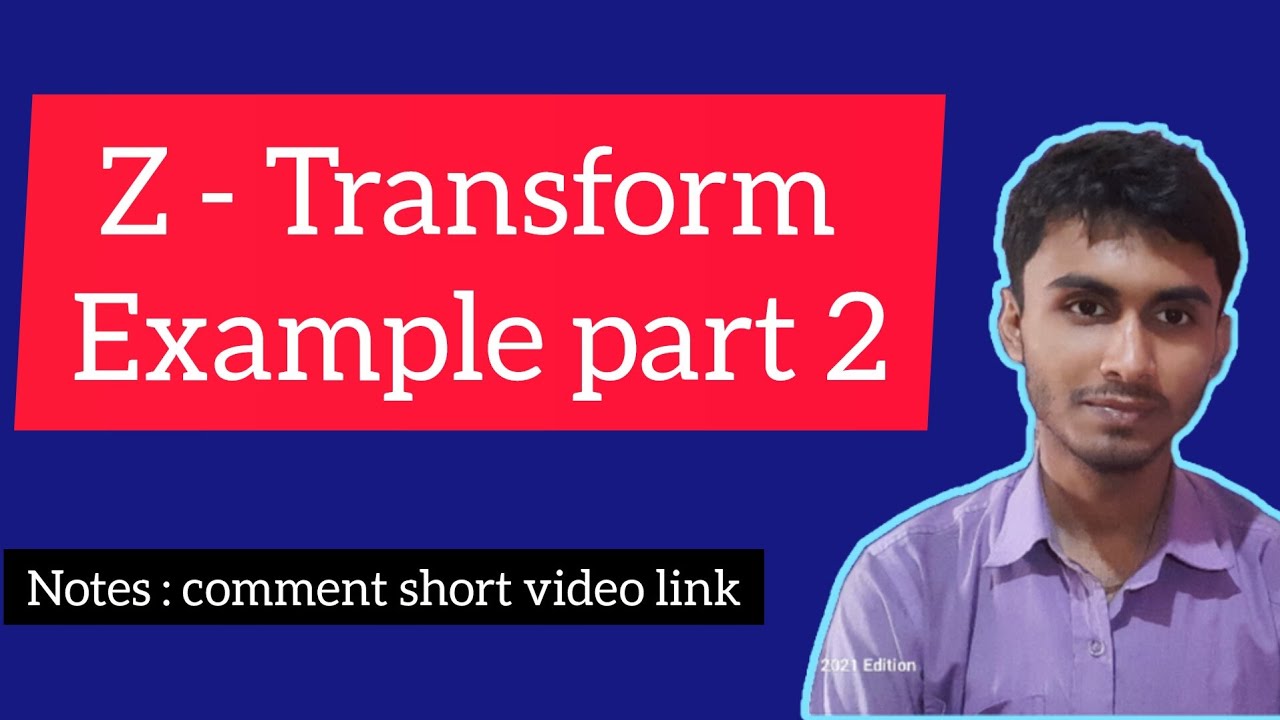 Z transform example part 2 lec 03 #DSP #Ztransform