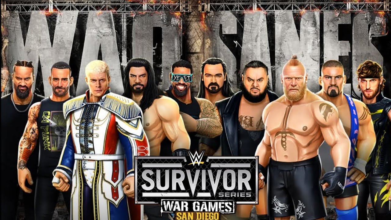 Roman Reigns vs All 😱🔥 || Survivor Series War Game || wwemayhem 