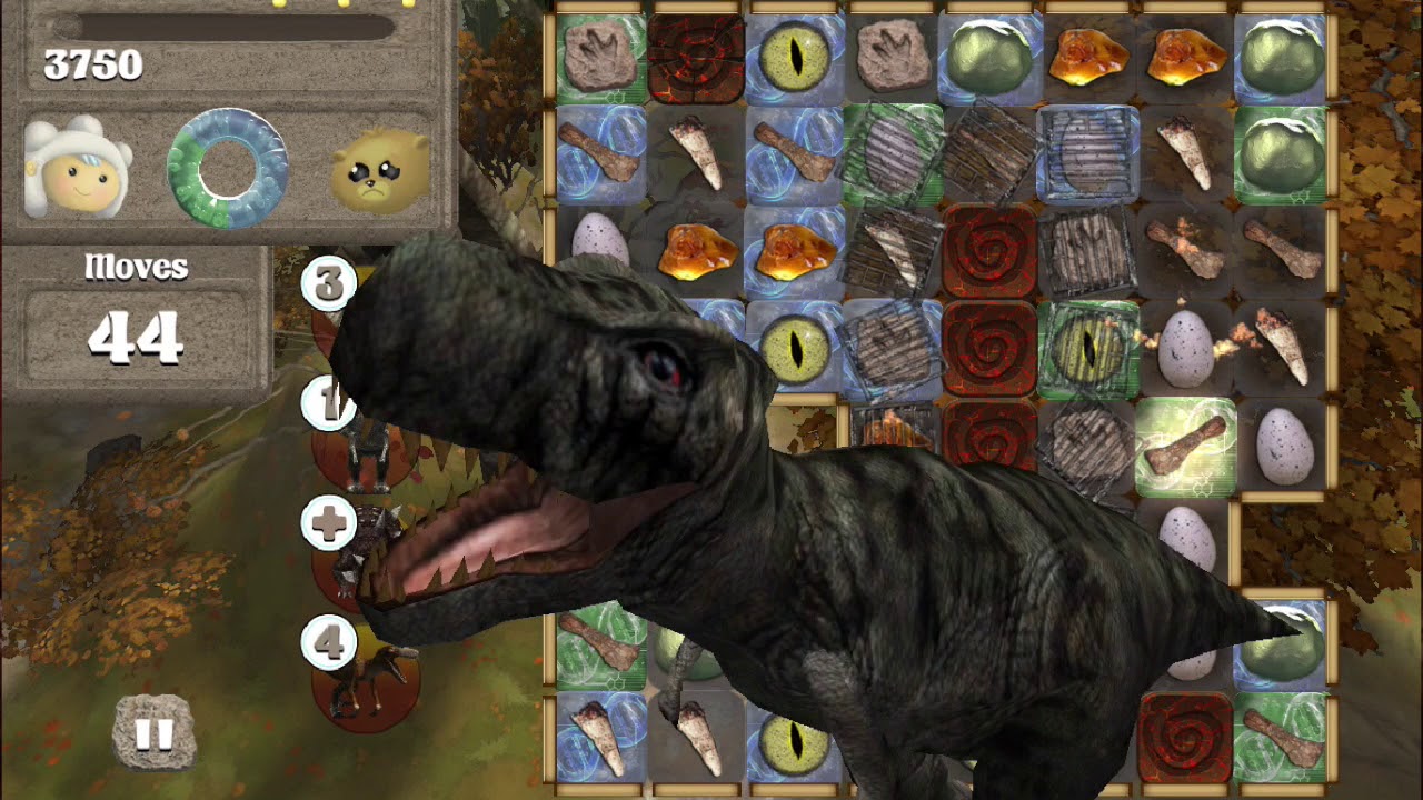 Jurassic Free Fall - Match 3 - Facebook Gameroom/Android/iPad/iPhone/Kindle/Mac