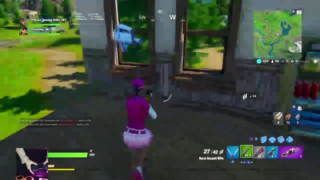 Trying to start to stream again. Fortnite,bo4 trying keyboard