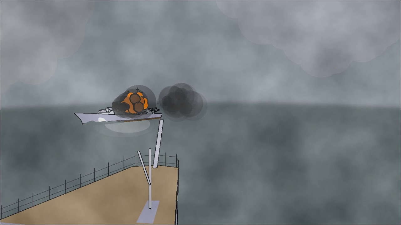 Operation Rhein&uuml;bung || Hunt for the Bismarck - Pivot animation (part 2 - Battle of Denmark Strait)