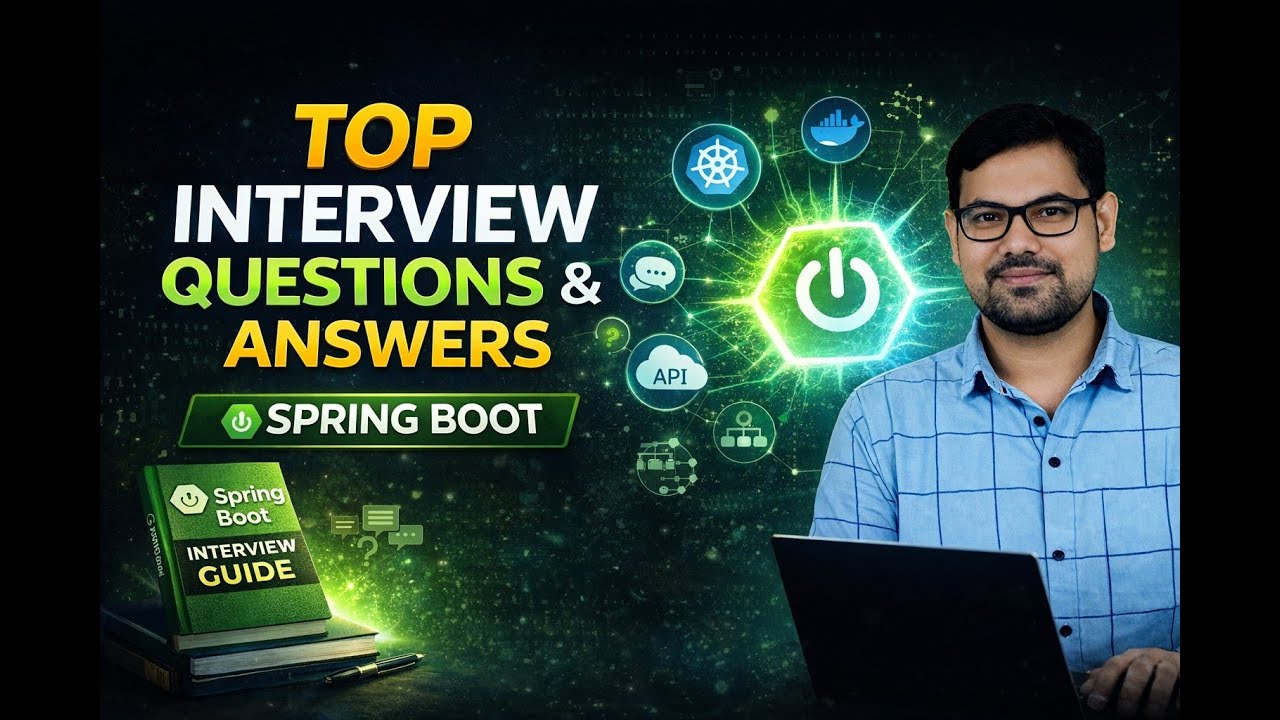 🔥Spring Boot Important Interview Questions and Answers