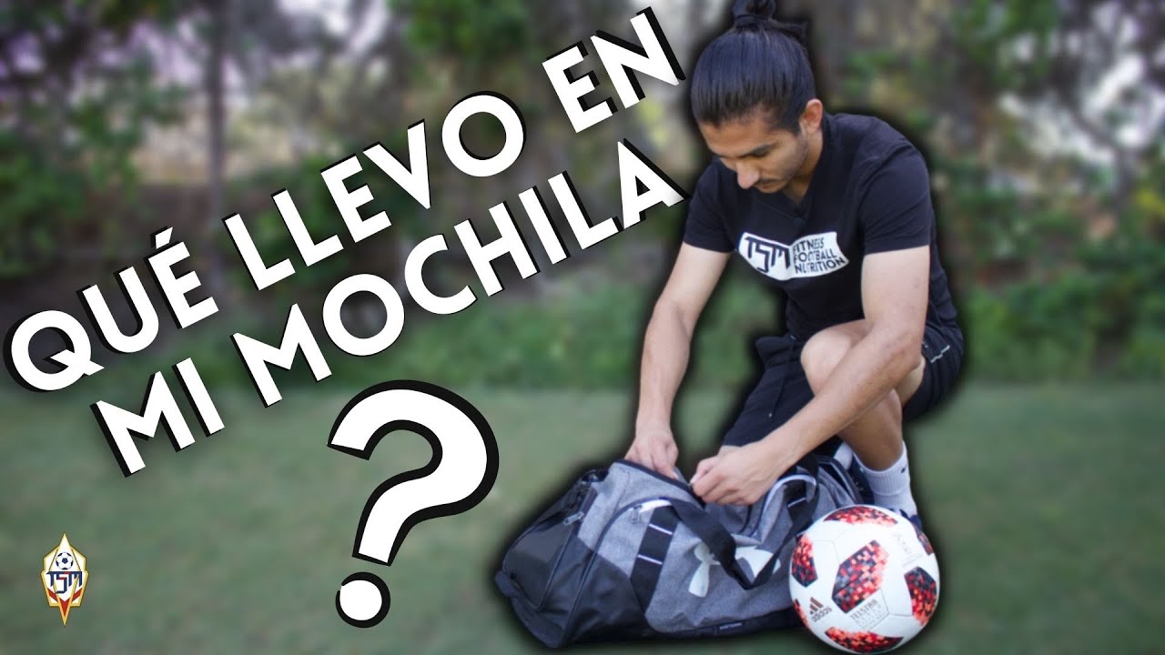 QUÉ LLEVO EN MI MOCHILA DE FÚTBOL | Esto Empaco Para Mis Entrenamientos