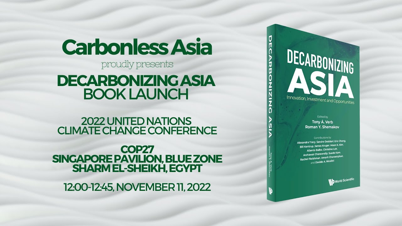 Decarbonizing Asia | Book Launch & Panel Discussion