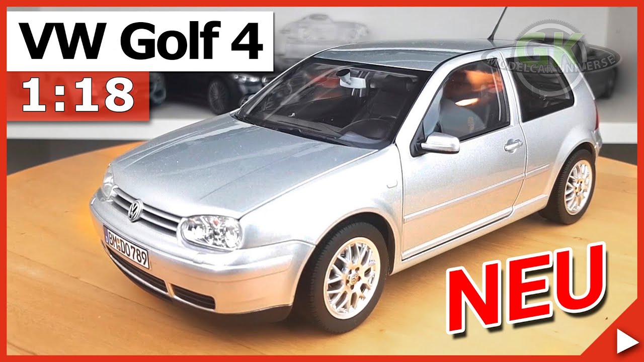 1/18 Norev Volkswagen VW Golf 4 GTI (1998) - Langweilig?  | Modellauto Neuheiten 2022