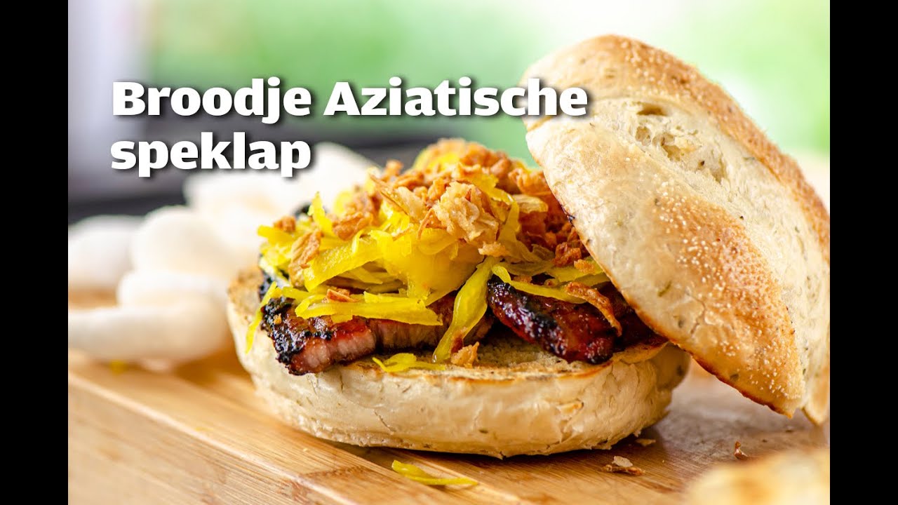 Broodje Aziatische speklap | Fire&Food TV