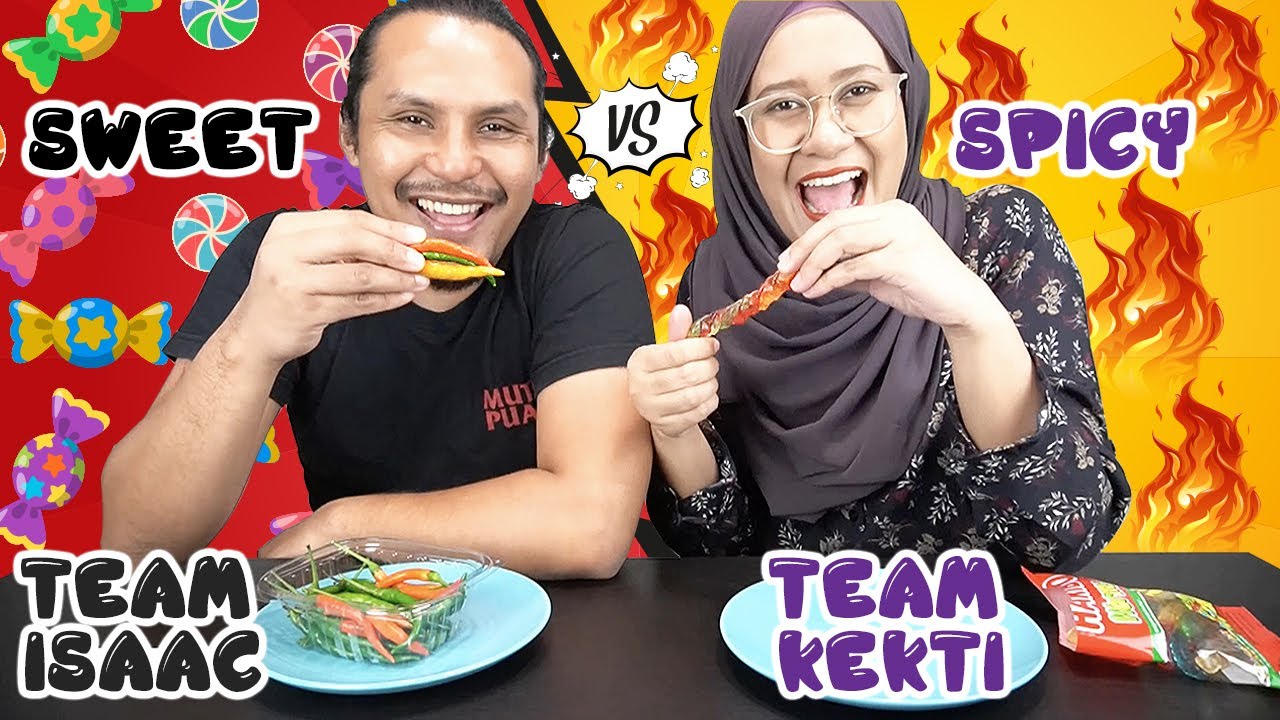 SWEET VS SPICY CHALLENGE ft. ISAAC OSMAN (Siapa yang tercyduk duluu??)