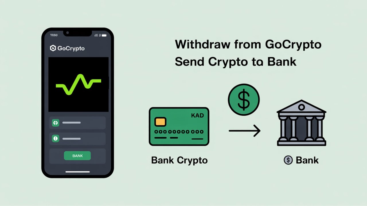 Как вывести средства из кошелька GoCrypto на свой банковский счет или карту