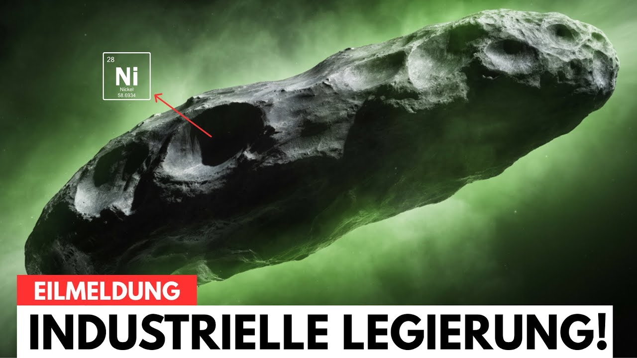 3I/ATLAS' Nickel-Geheimnis Aufgedeckt - Industrielle Legierung?