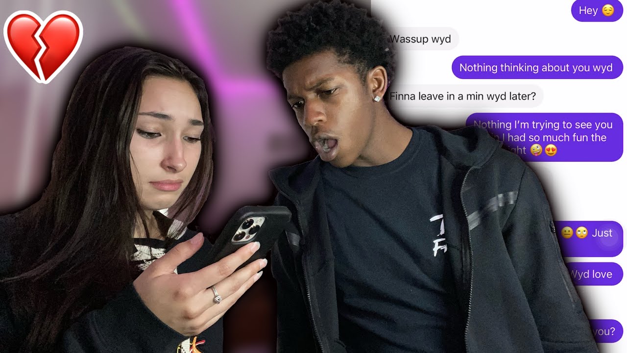 I Left MY PHONE With My GIRLFRIEND... (Cheating Prank)