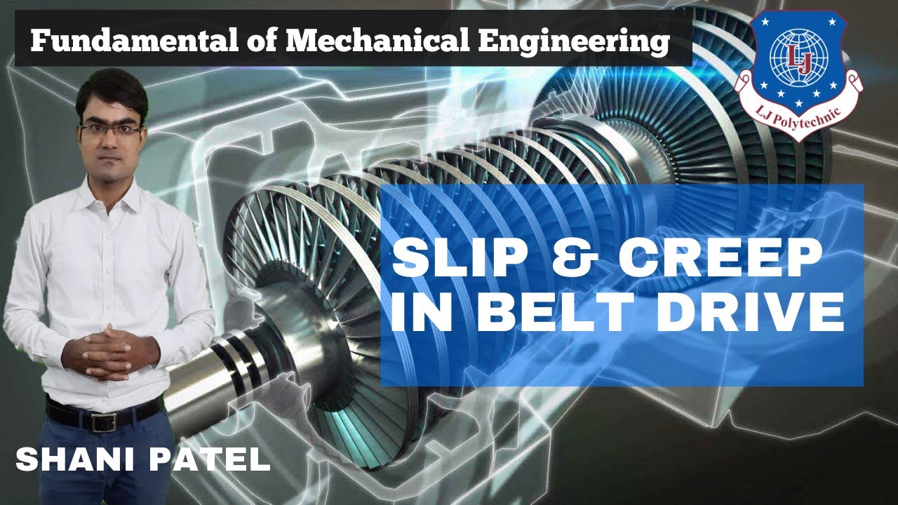 slip and creep in belt drive