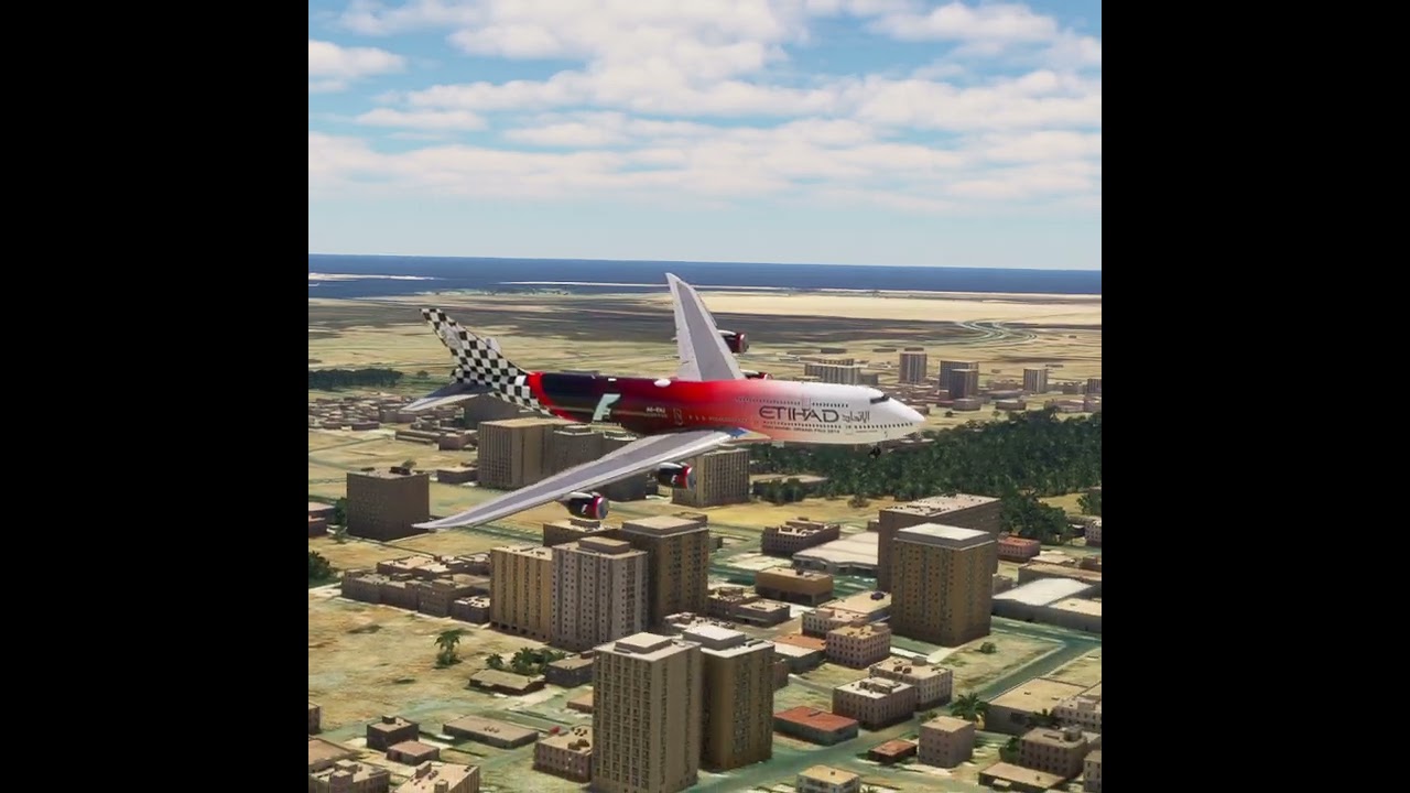 Airplane Emergency Landing at Airport Eps 606