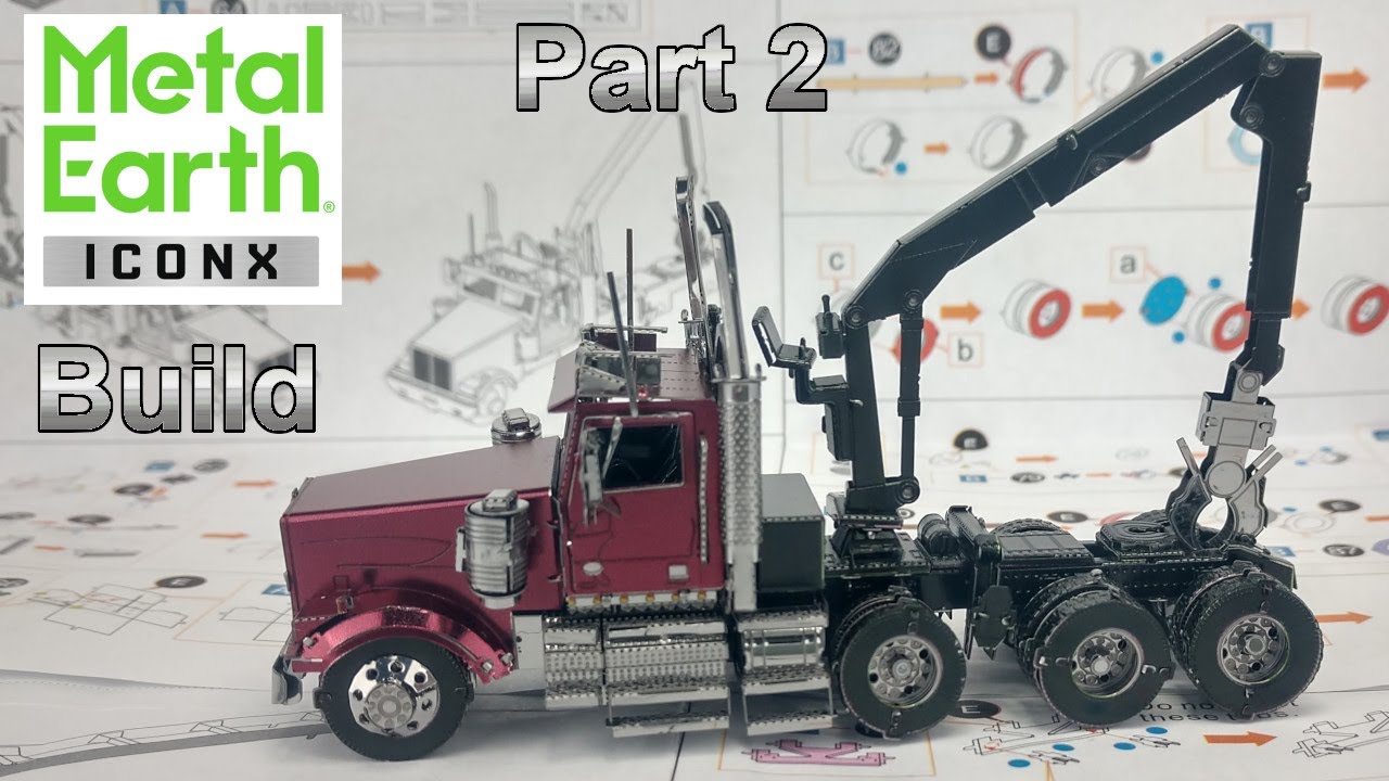 ICONX Build -  Western 4900 Log Truck & Trailer - Part 2 - Finishing the Tractor Truck