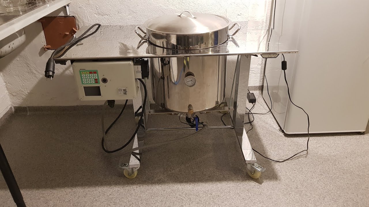 Варка пива на Braumeister клоне / Alaus virimas su klonu / Brewing with a Braumeister clone
