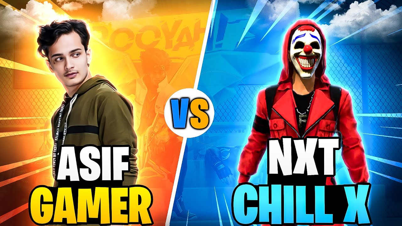 Nxt Chill - X 😱 VS Asif Gamer 🥵 || 1V1 Clash Squad Battle | Garena Free Fire