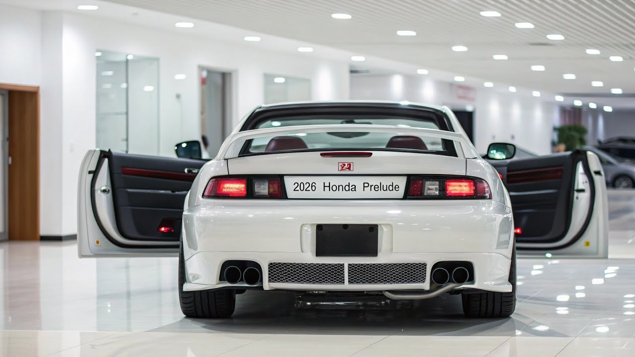 2026 Honda Prelude The Return of a LegendA Full Look at the