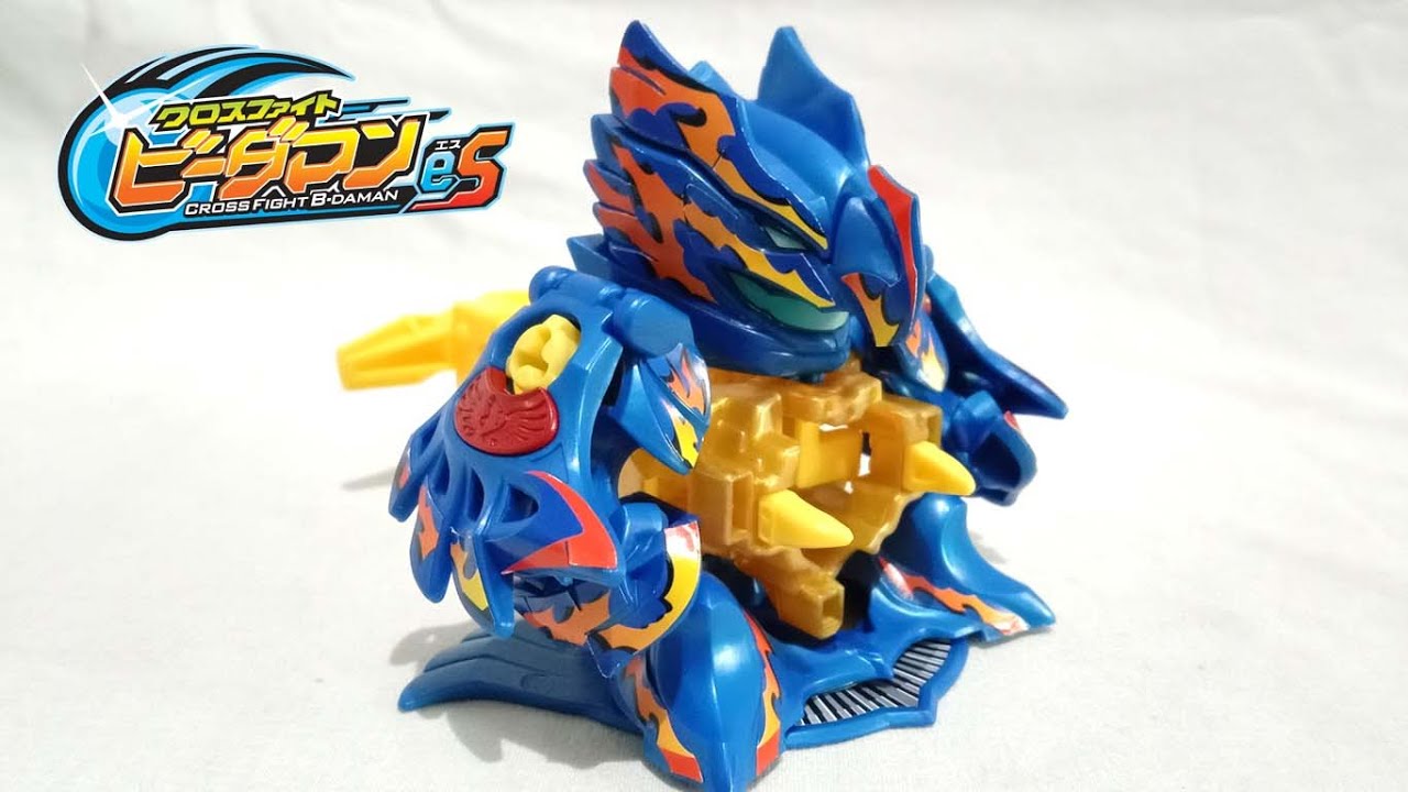 Unboxing Cross Fight B Daman eS - Across=Eagle Dark Blue Ver.