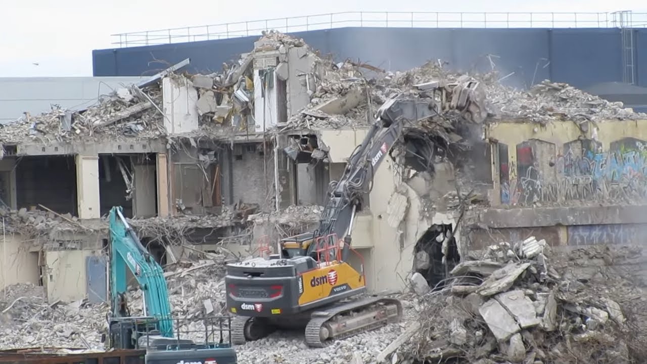 YOUR BIT OF DEMOLITION FOR TODAY BLACKPOOL POLICE STATION BONNY STREET CHAPEL STREET 17/07/2025